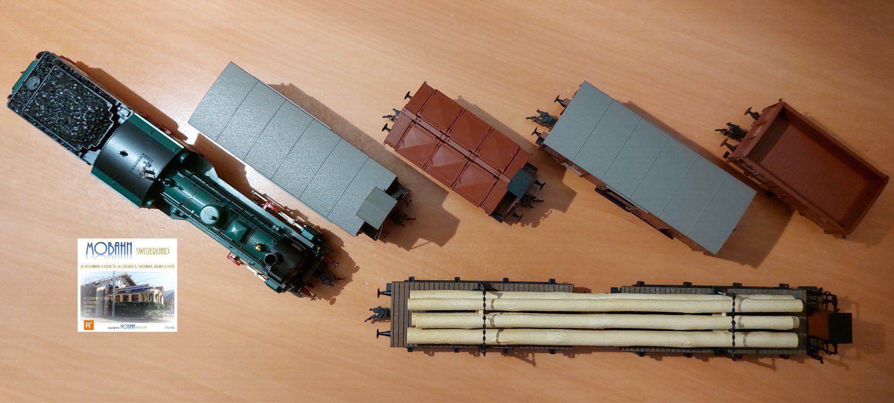 Fleischmann Modelleisenbahnen: Fleischmann 4883 - Dampfzug mit C4 der K.P.E.V. – Neu (gemäss Beschreibung) aus Rotkreuz von MOBAHN-1zu87 3