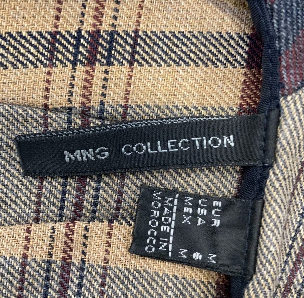 Mango Vestiti: High Quality Mango Plaid Dress – Usato da Genève venduto da ssc263 3