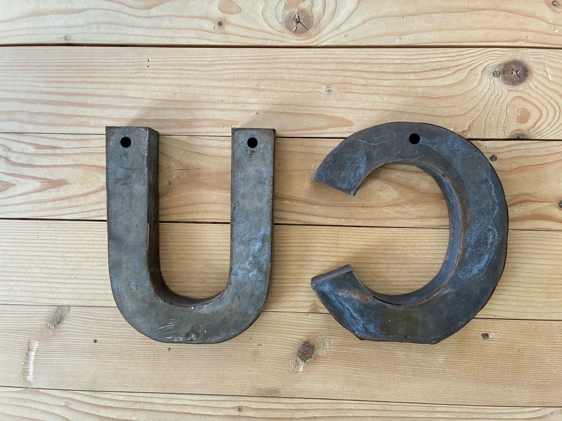 Tutte le decorazioni: Buchstaben C und U "see you" – Usato da Steffisburg venduto da Reitschel5 8