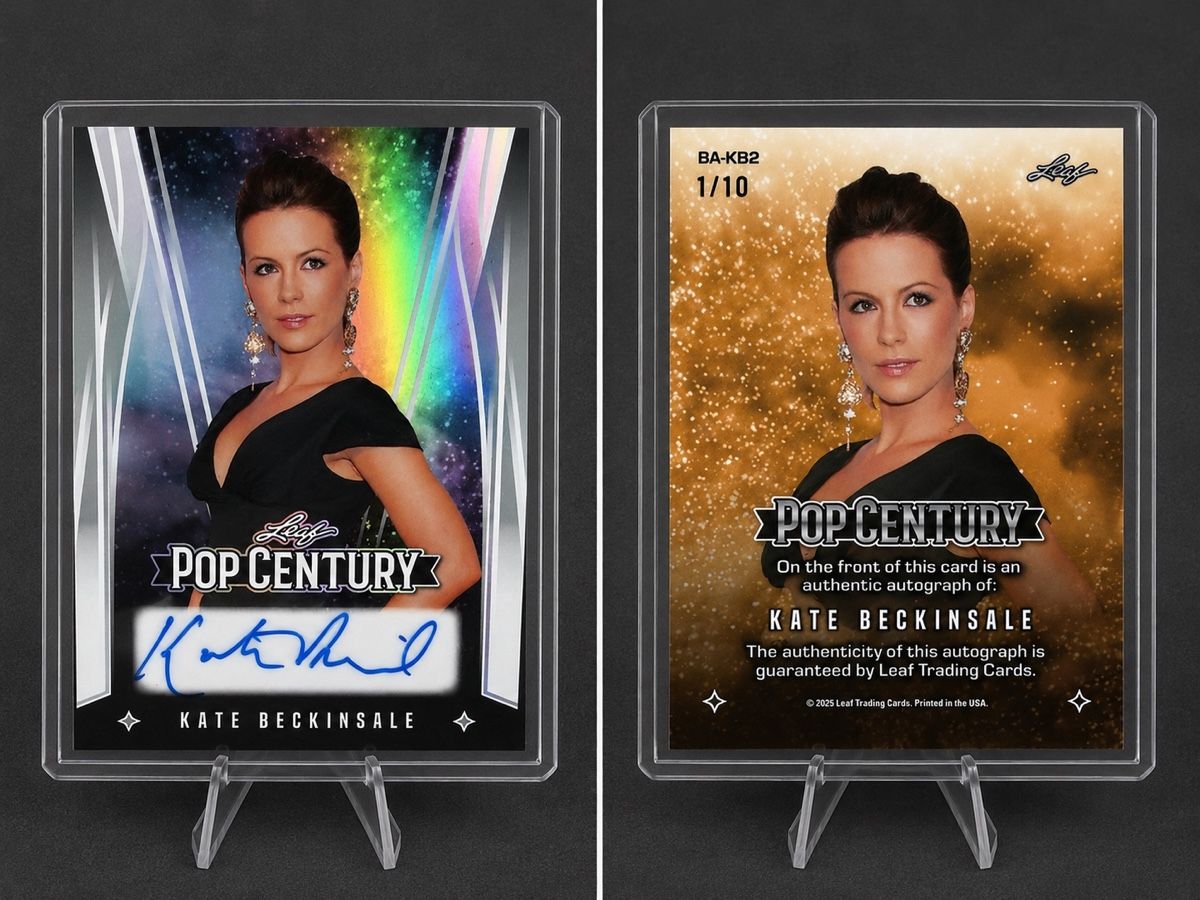 Autografi: Kate Beckinsale Auto 1/10 | Leaf Pop Century – Nuovo (secondo la descrizione) da Wagen venduto da marvel85