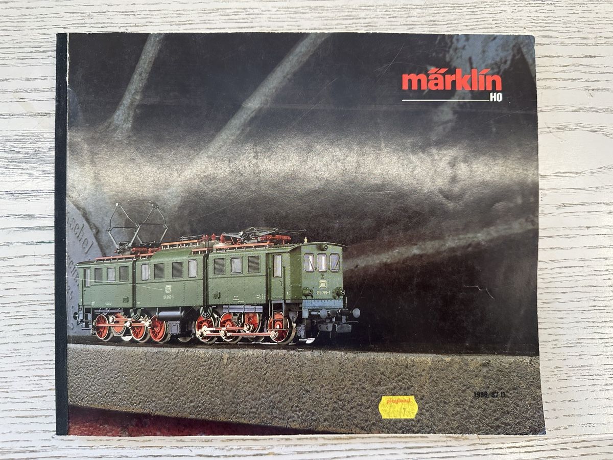 Märklin Modellini di ferrovie: Märklin Katalog 1986/87 D – Usato da Lupsingen venduto da New-Haven