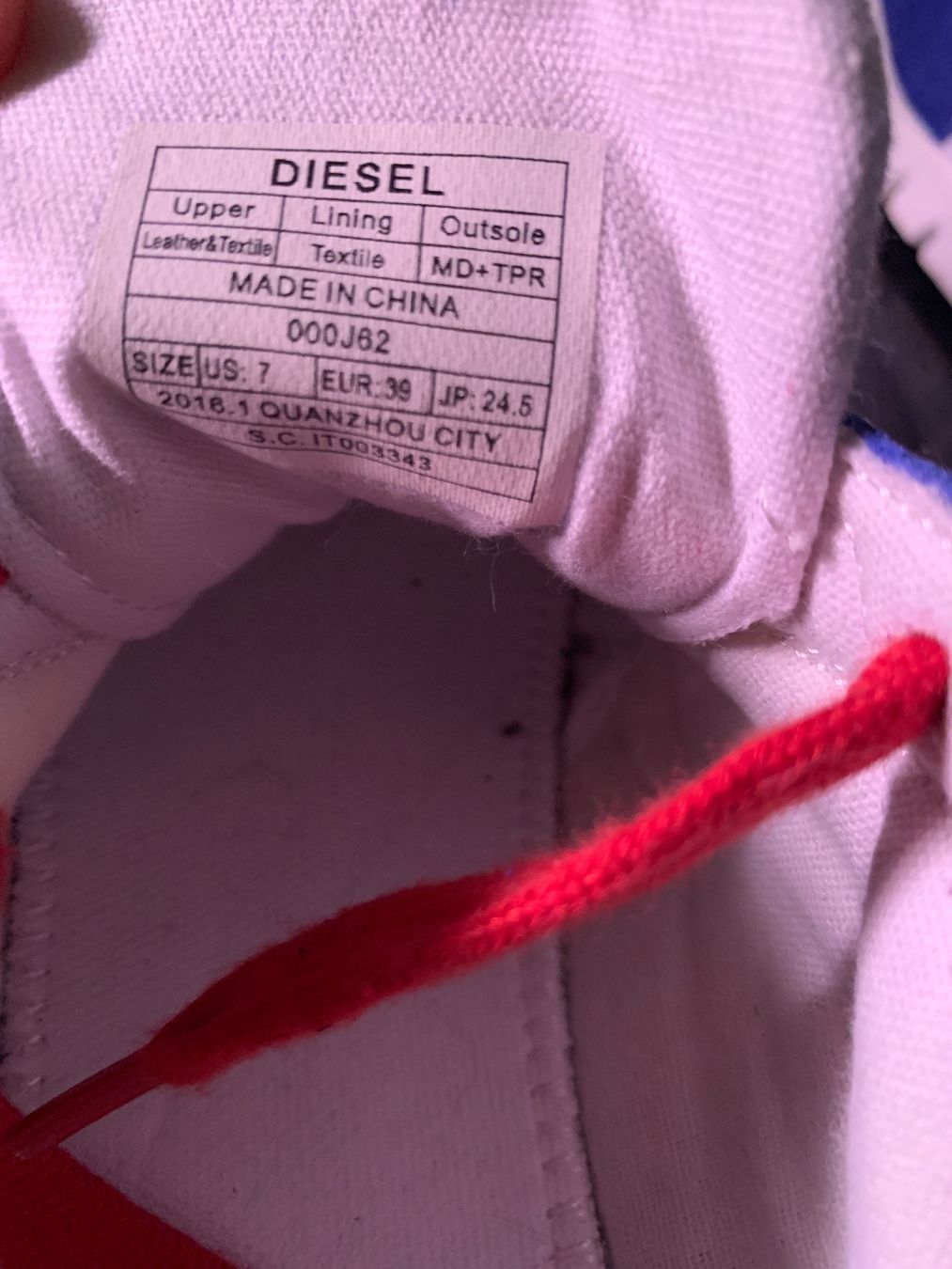 Diesel Scarpe da uomo: TOP! Diesel - Sneaker Gr. 39 – Usato da Steinebrunn venduto da Littlebird1 4