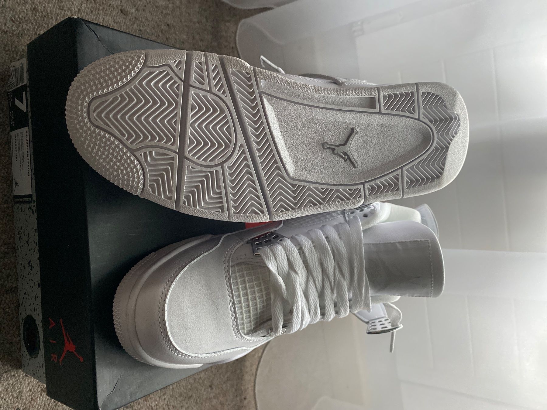 Jordan Scarpe da uomo: Jordan 4 pure money NEU! – Nuovo e nell'imballaggio originale da Herisau venduto da Rdavidson 4