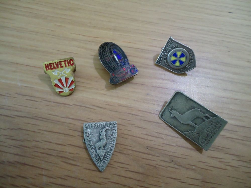 LOT DE 5 insignes armée de l'air sans attache EUR 3,00 - FR