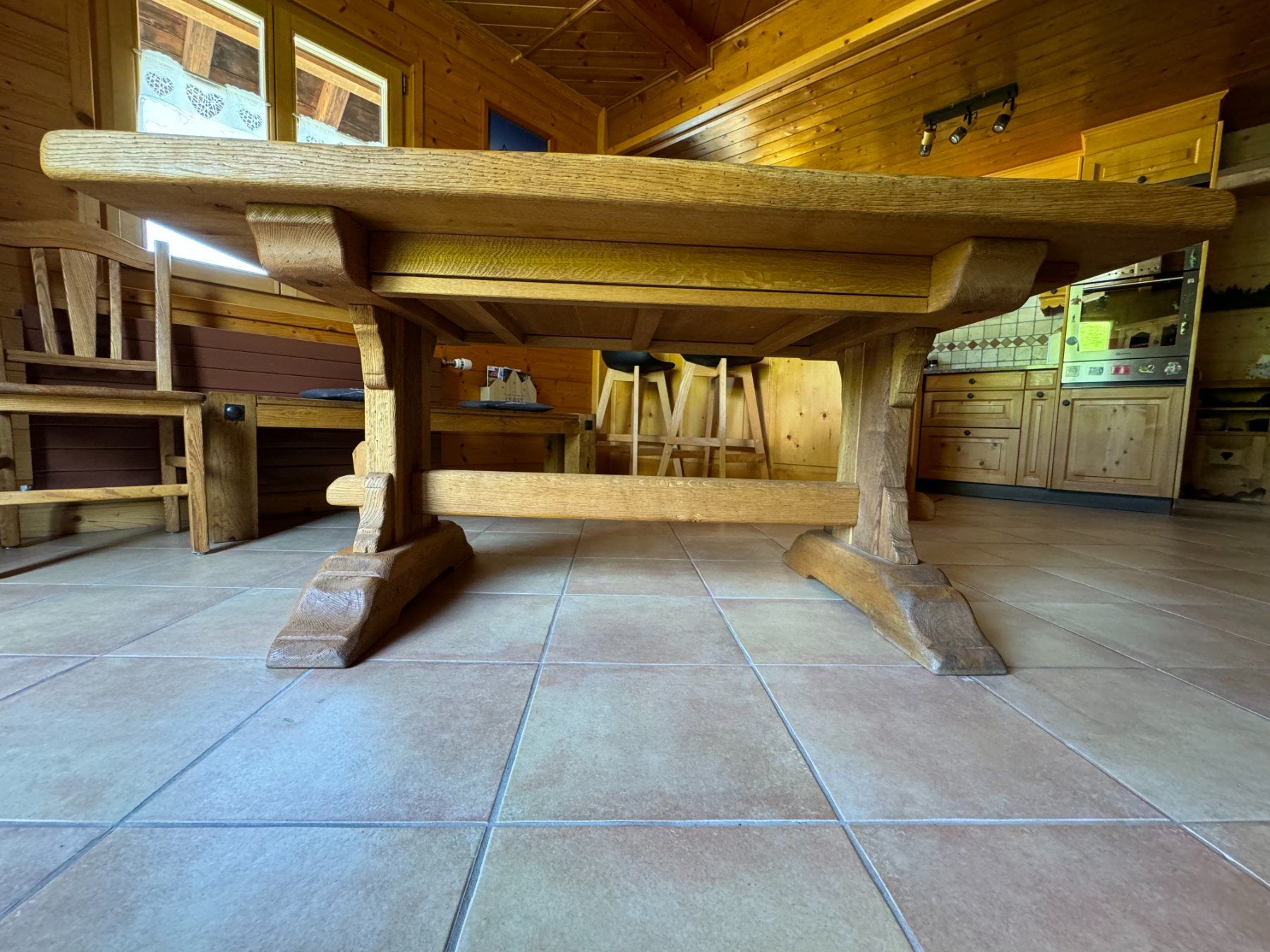 Tavoli: Table à manger en chêne – Usato da Les Mosses venduto da mae019 2