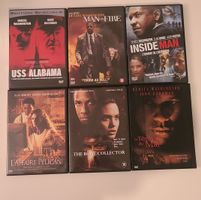 Lot de 6 DVDs Denzel Washington - Thrillers et action