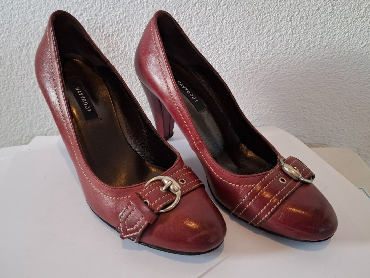 Navyboot Scarpe da donna: Navyboot, Pumps, bordeaux, Gr. 36 – Usato da Dornach venduto da shoe-lina
