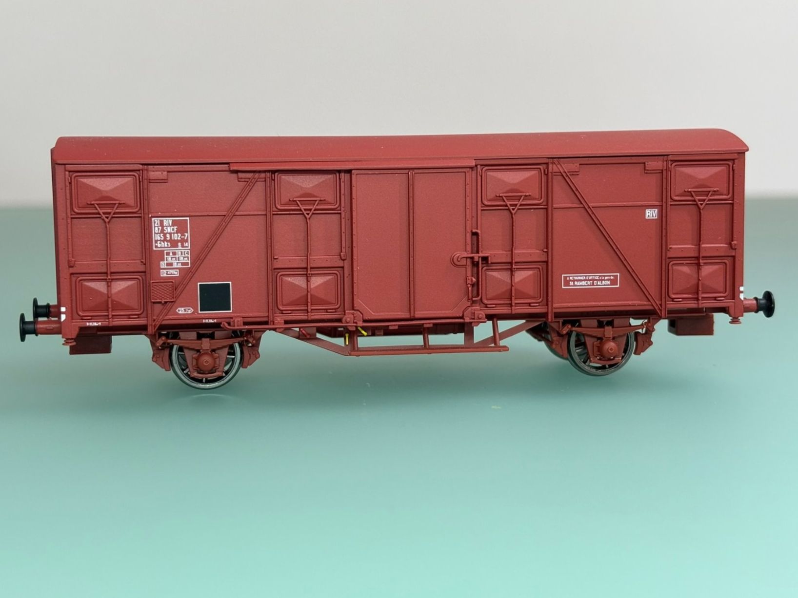LS Models Modellini di ferrovie: SNCF wagon primeurs Ghks * LSMODELS – Nuovo e nell'imballaggio originale da SION venduto da pef999 1