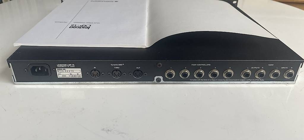 Musikinstrumente: Lexicon LXP 15 Multi Effekt Prozessor – Gebraucht aus Alpnach Dorf von GuntaKinte 2