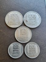 Lot Algerien Münzen 5 Stück ab 1949 -1956