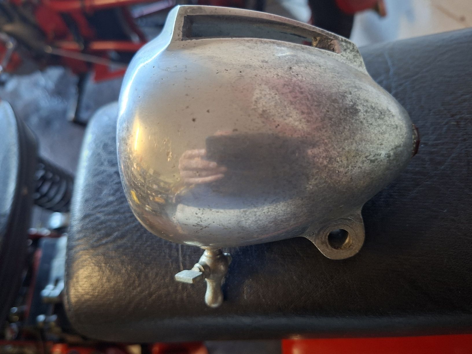 Toutes les pièces détachées moto: lampe feu a acétylène side-car 1918 oldtimer Condor Terrot  – Défectueux à lausanne par Nicolier0 1