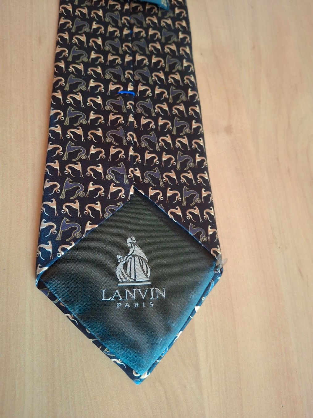 Lanvin Cravatte: Cravate 100% soie marque Lanvin – Usato da Villiers venduto da san_jn5w 4