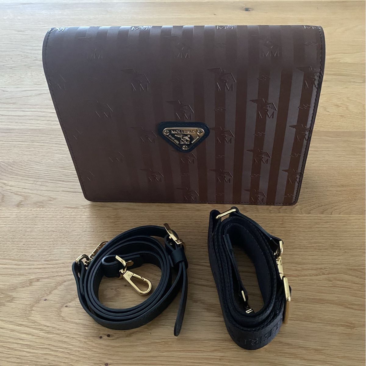 Maison Mollerus Taschen für Damen: Umhängetasche Maison Mollerus, braun – Neu (gemäss Beschreibung) aus Dietikon von dindin01 2