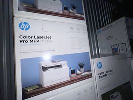 HP Color LaserJet Pro M183fw Drucker Nagelneu mit Toner