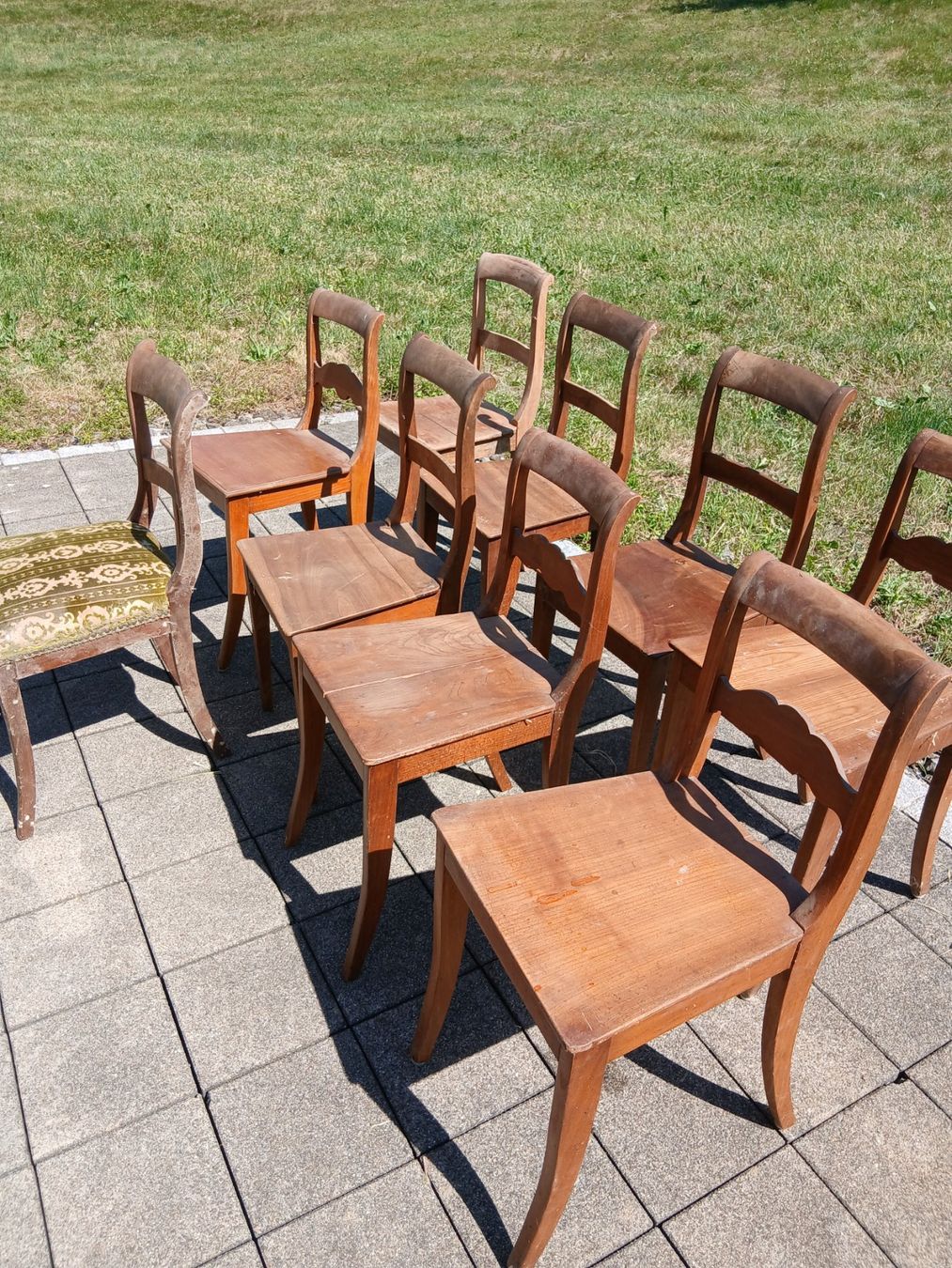 Chaises: Antike Bierdermeier Stühle – D'occasion à Freienbach par Suurer 1