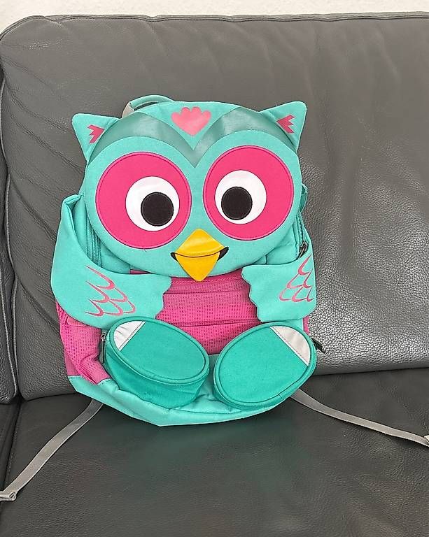 Kindertaschen: Affenzahn Kindergarten-Rucksack Eule + Sportbeutel  Set – Gebraucht aus Winterthur von yavuz-10 1