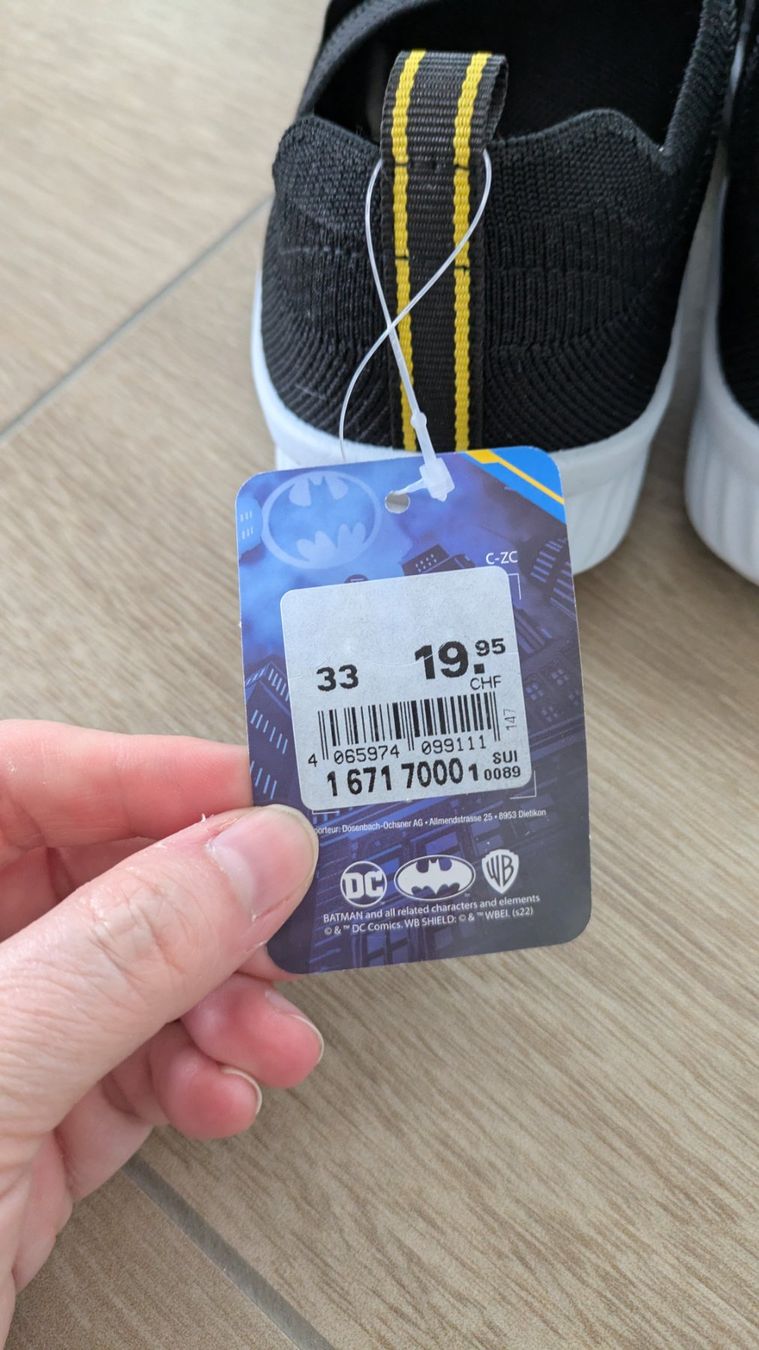 Scarpe per ragazzi: Batman Slipper  / Schuhe - Gr. 33 – Nuovo (secondo la descrizione) da Staufen venduto da Fleby84 3