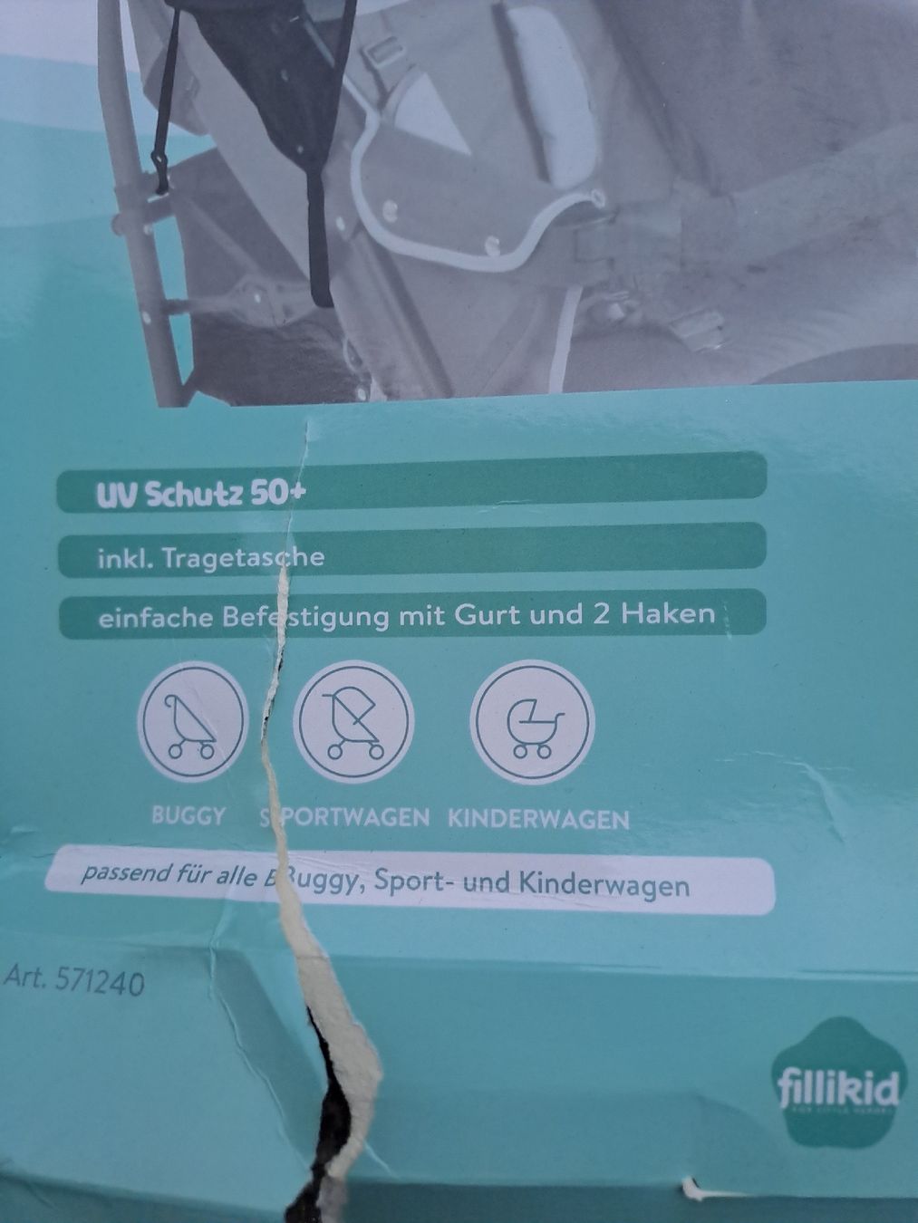 Carrozzine: Sonnenschutz Kinderwagen – Usato da Rickenbach LU venduto da bishiida 1