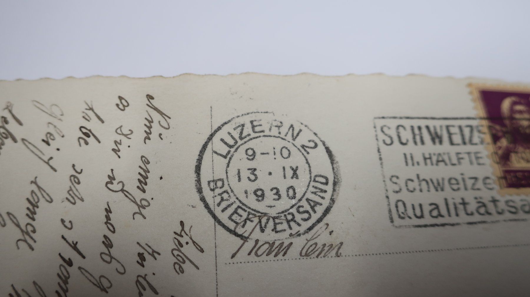 Cartoline postali: Sempach mit Stadttor N° 808  1930 – Usato da Cormoret venduto da Pascalll2001 6
