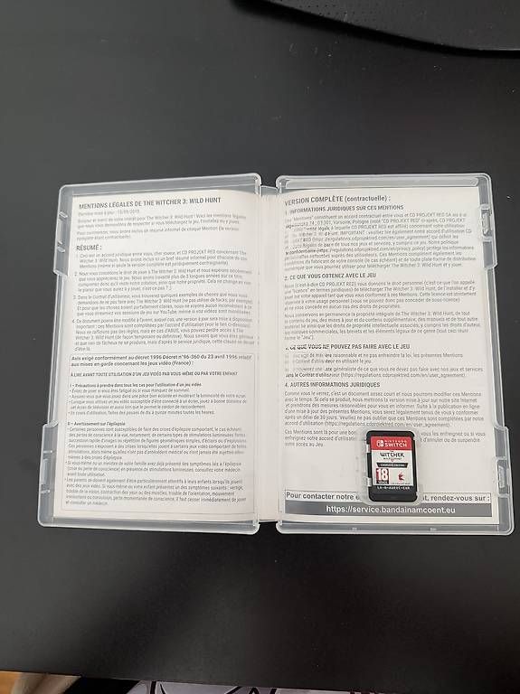 Spiele: Jeu nintendo switch The Witcher édition complète  – Gebraucht aus Pully von karinos1526 1