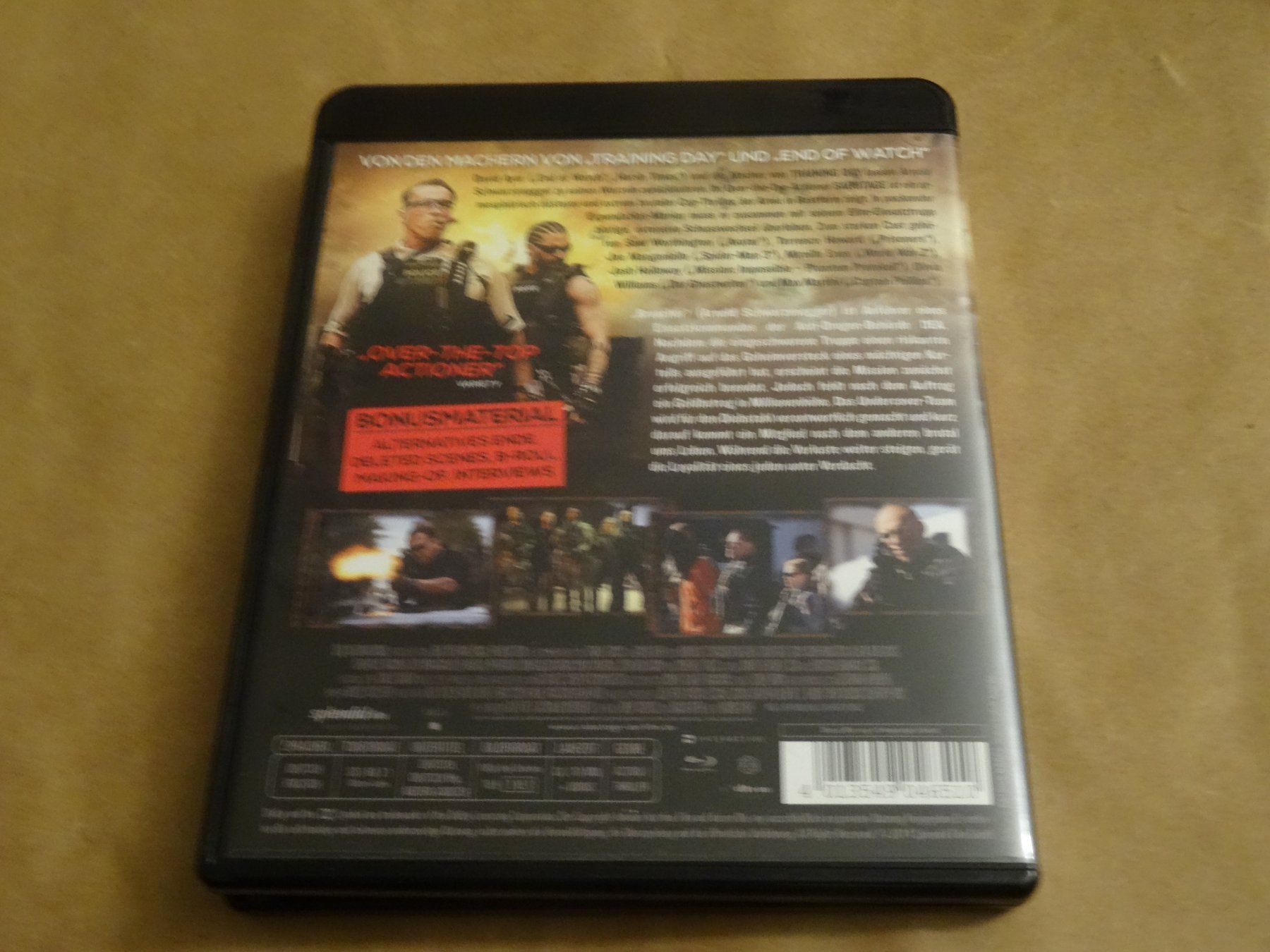 Tutti i DVDs: Sabotage BLU-RAY – Usato da Olten venduto da Disc-Verkauf 2