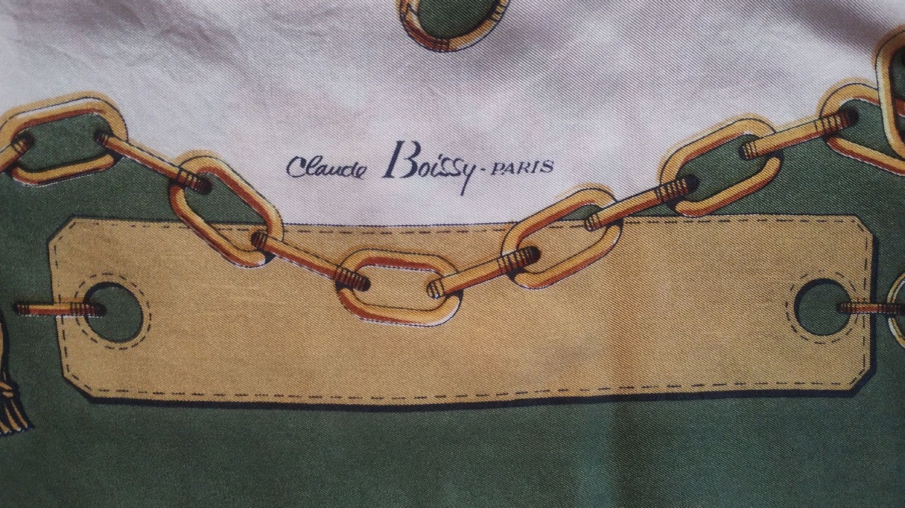 Foulard & Sciarpe: Seidentuch Foulard Claude Boissy Paris – Usato da Schiers venduto da bak007