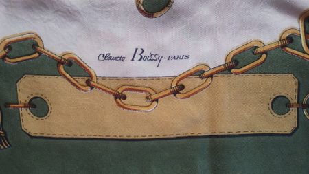 Seidentuch Foulard Claude Boissy Paris