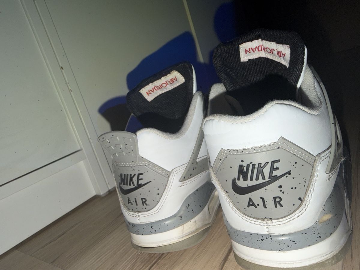 Herrenschuhe: Nike Air Jordan 4 White Cement sneakers acceptable – Gebraucht aus Alten von bea_z7mk 2