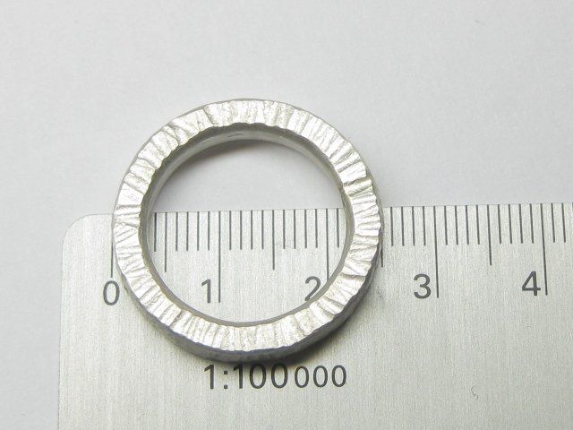 Bagues: Ring Silber 925 Hammerschlag Gr. 57 – D'occasion à Ermatingen par Decovin 5