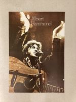 Promoplakat Albert Hammond (hat Falze)