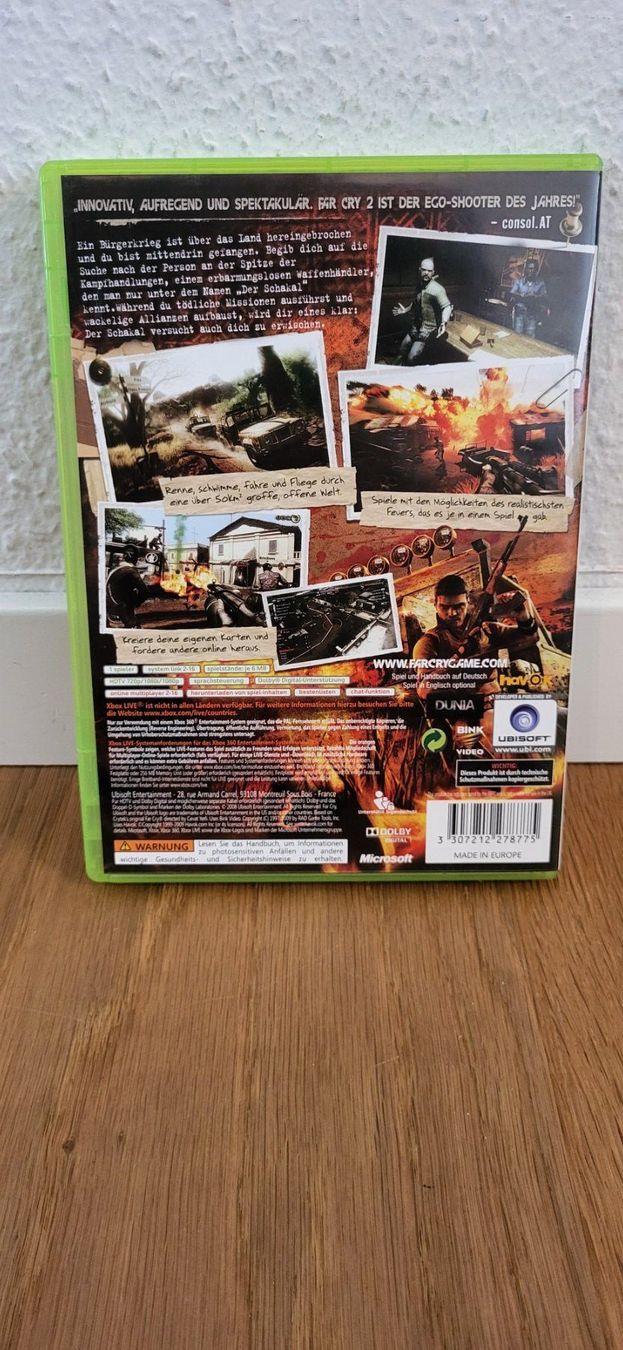 Microsoft Giochi: Xbox 360 - Farcry 2 – Usato da Münsingen venduto da DigitaleSpielecke 1