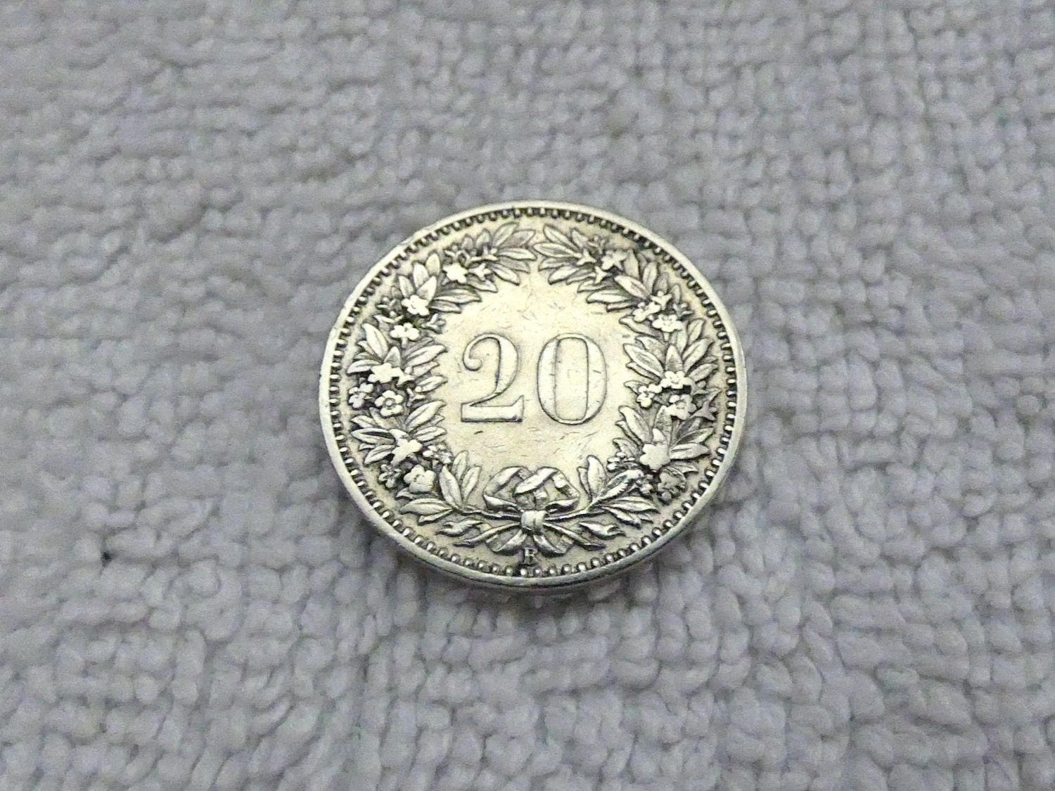 Tutti le monete: 20 centimes/rappen 1902 – Usato da Nyon venduto da Ilmi09 1