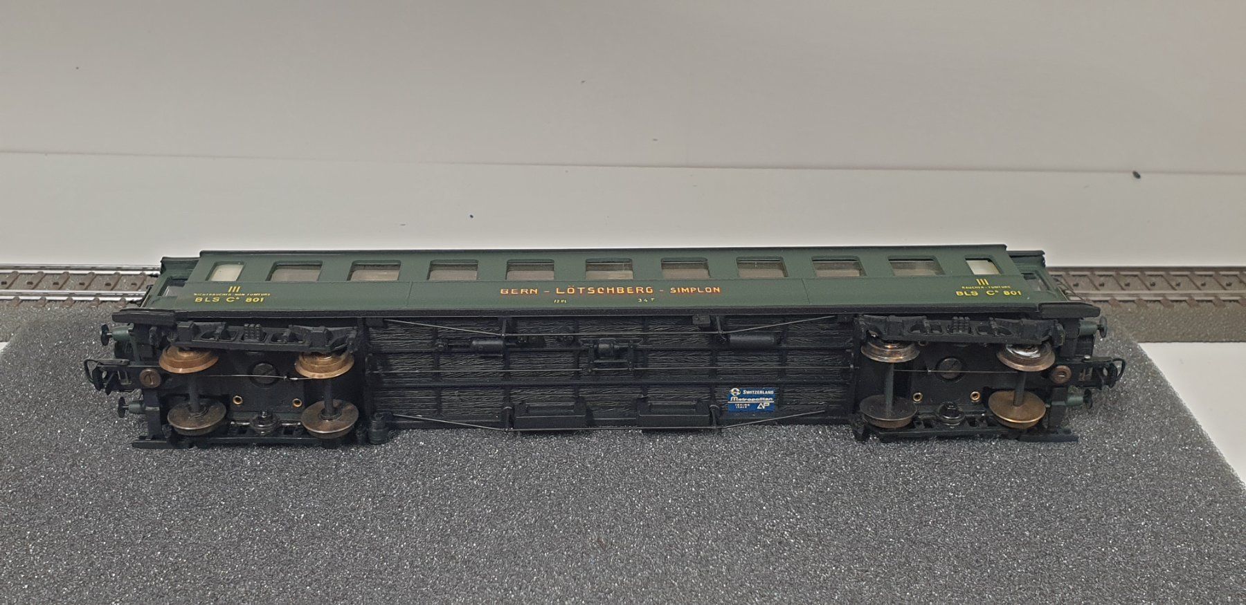 Metropolitan Modellini di ferrovie: Metrop BLS Personenwagen H0/DC – Usato da Geroldswil venduto da TopTrain54 6