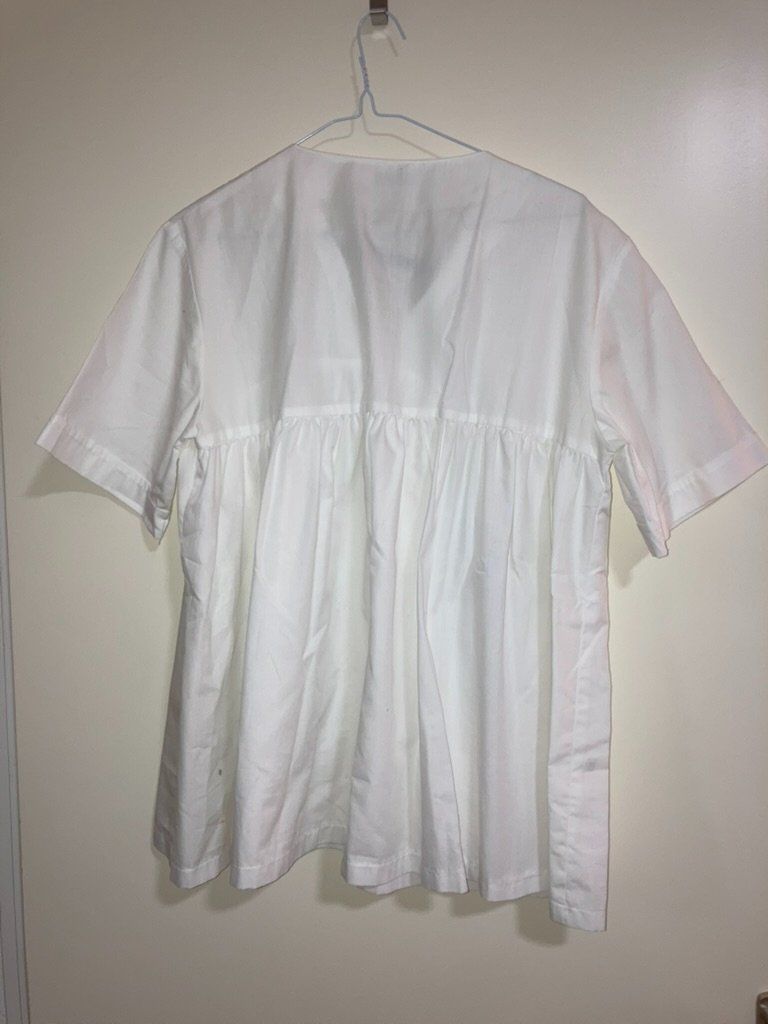 Camicette: Sommer Tunika Bluse, Gr. S, Weiss – Usato da Winterthur venduto da rox_n5tg 1