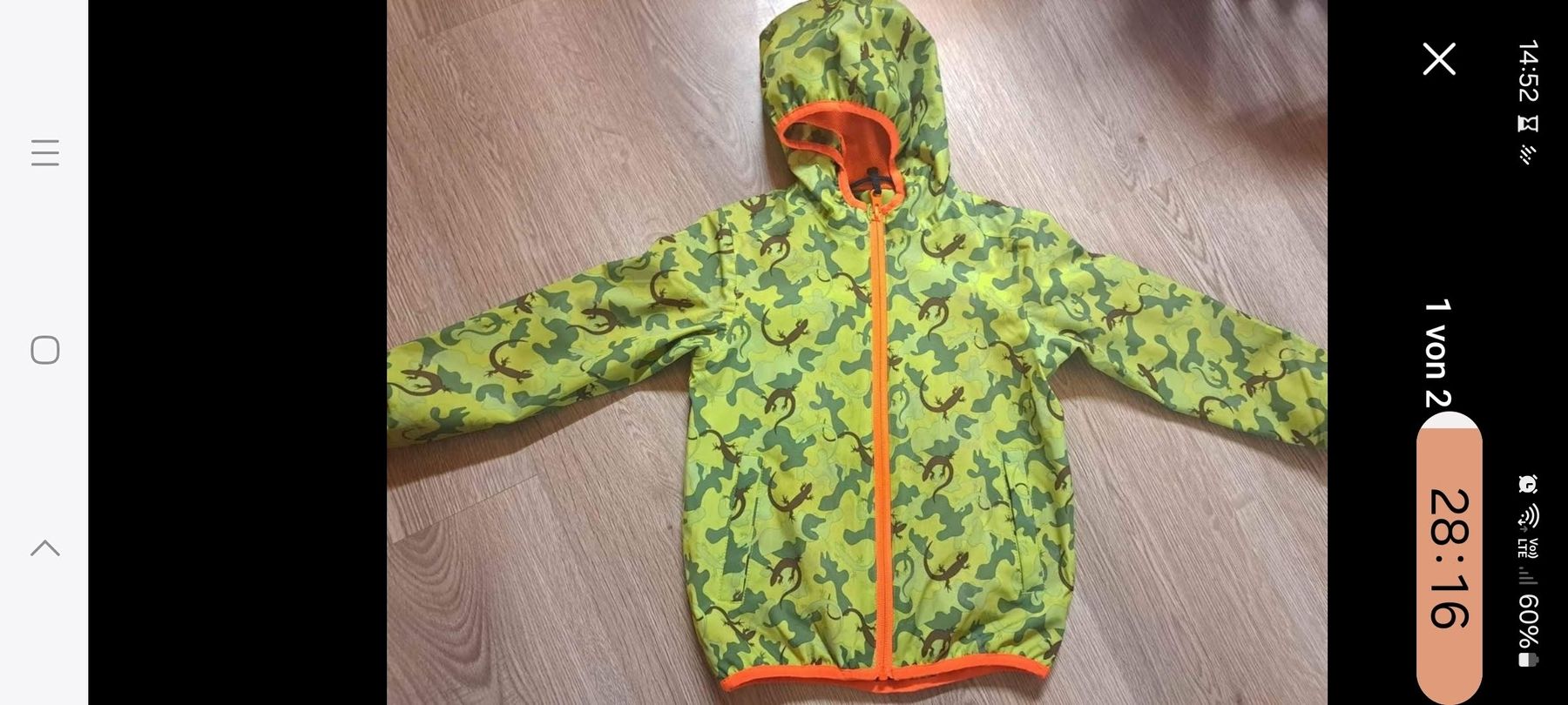 Giacche & Cappotti: regenjacke 104/110 – Usato da Eriswil venduto da swe_t72b