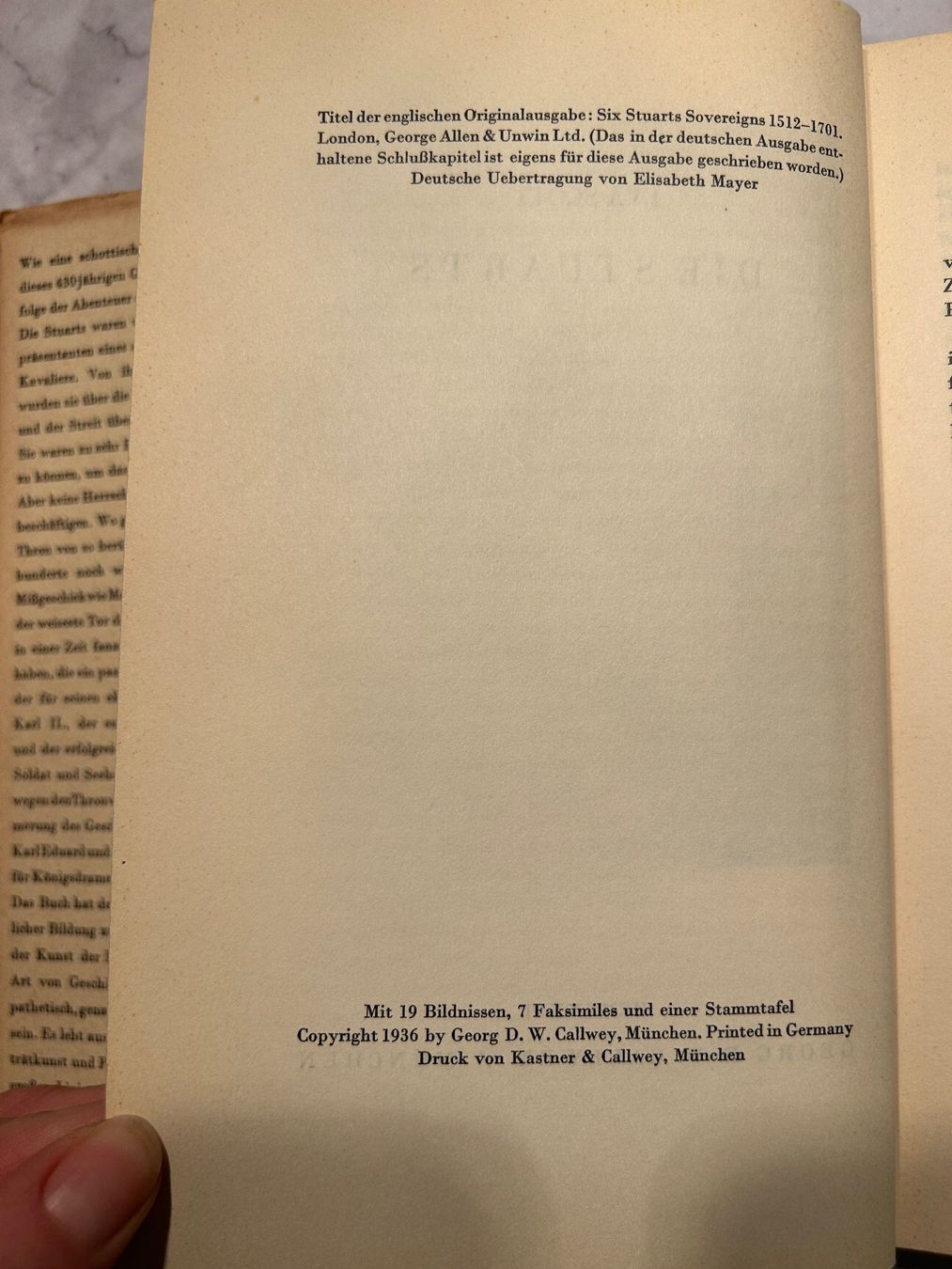 Bücher: Die Stuarts - E. Scott 1936 – Gebraucht aus Basel von toy_t8bb 6