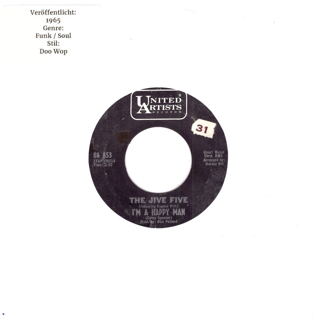 Vinyles: THE JIVE FIVE – D'occasion à Bassersdorf par house-of-vinyl