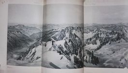 Mont Blanc Panorama von Imfeld 1895