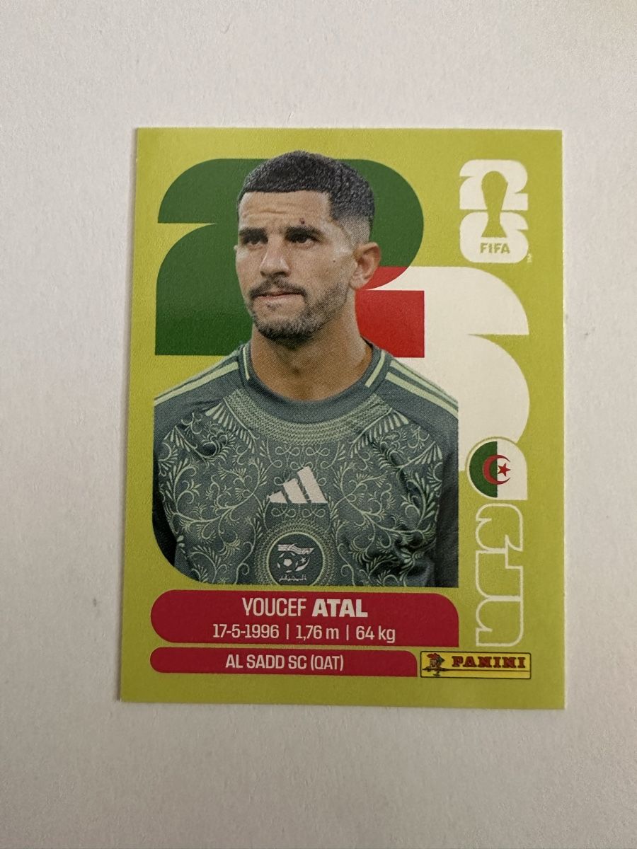 Panini Carte collezionabili: Panini Sticker WM 2026 ALG 4 Youcef Atal – Nuovo (secondo la descrizione) da Herisau venduto da Ballenberger