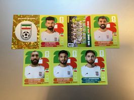 Panini FIFA World Cup 2026 Irn 1,7,13,14,15,16,19/ 7 Stück