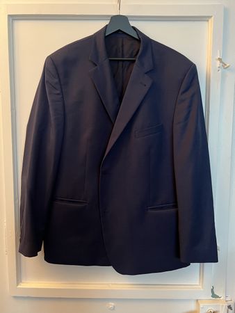 Elegante Herrenjacke, Dunkelblau, Grösse 56 - Top Zustand