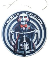 I want to play a game - Holzschild  (neu/OVP)
