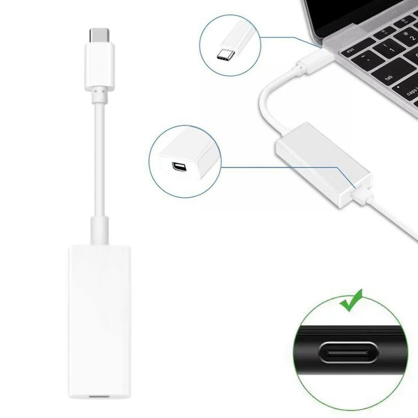 Unità & Adattatore: Thunderbolt 3 auf Thunderbolt 2 Adapter USB C MacBook – Nuovo (secondo la descrizione) da Kirchdorf AG venduto da Apost008 7