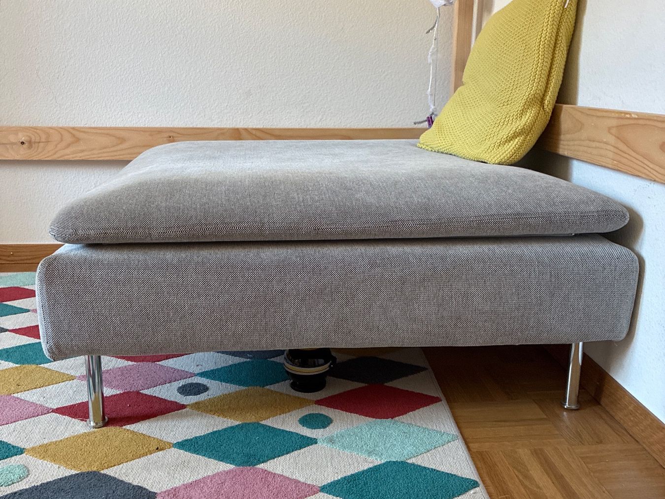 Ikea Sofas: IKEA SÖDERHAMN Hocker Tallmyra grau – Gebraucht aus Zürich von KarlJulius 4