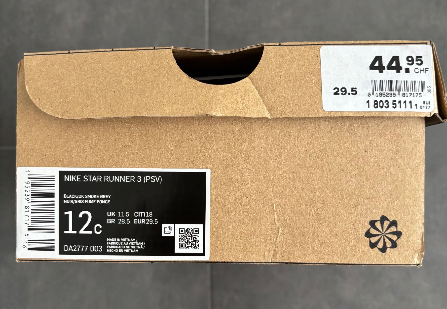 Nike Scarpe da uomo: Nike Star Runner 3 (PSV) – Usato da Oberägeri venduto da MariaLehman 7