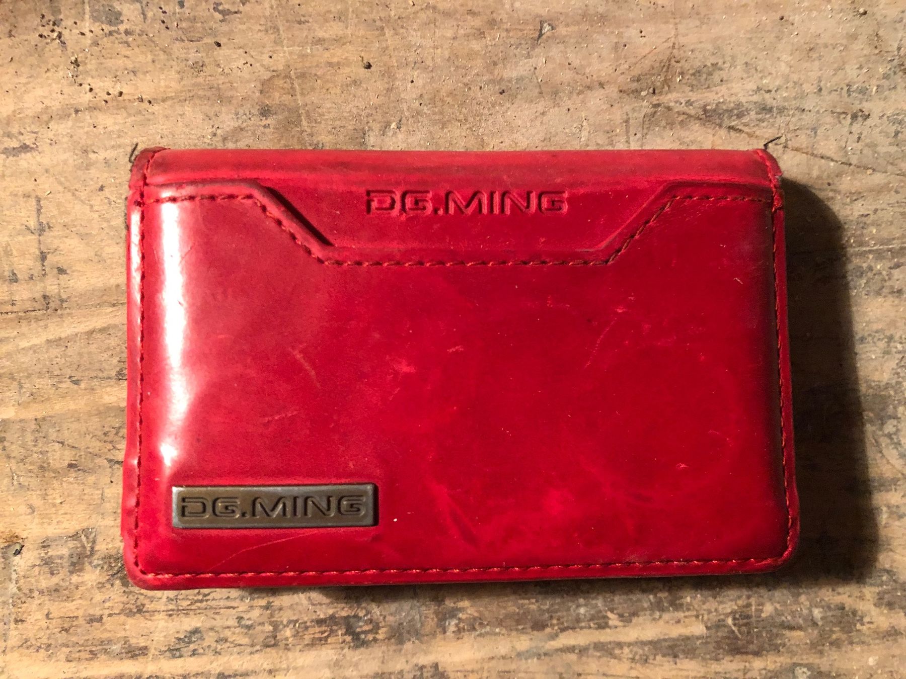 Portafogli: Portefeuille rouge D.G. Ming – Usato da Sierre venduto da side8625 2