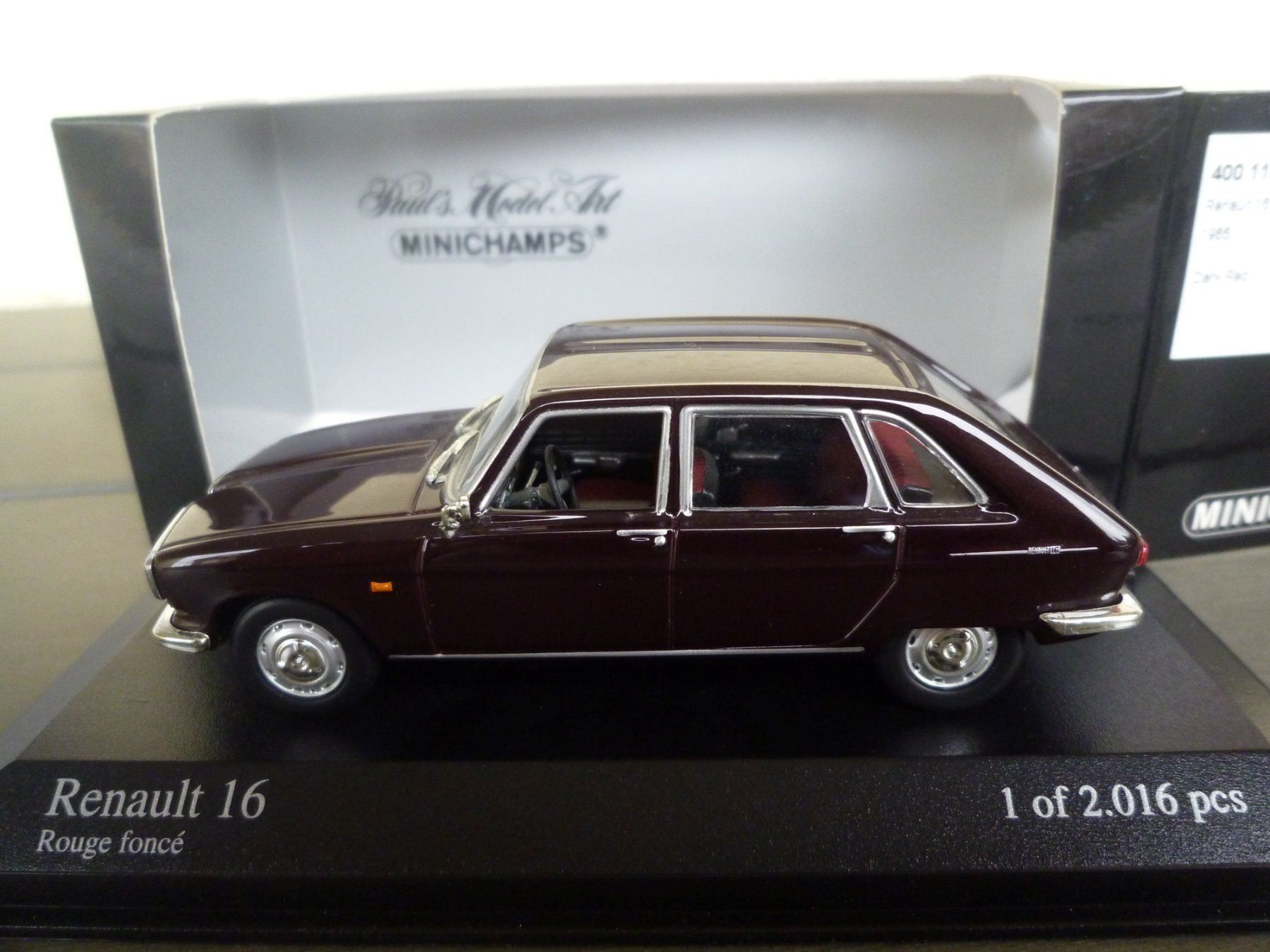 Minichamps Modellini d'auto: Renault 16 (1965) – Nuovo e nell'imballaggio originale da Flawil venduto da Imperiosud 4