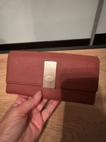 Calvin Klein Portemonnaie Leder rostrot neuwertig