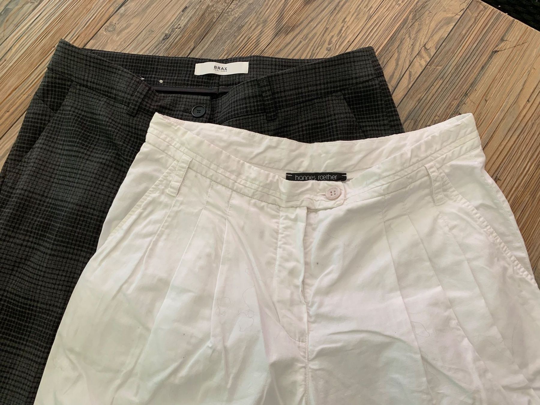 Pantaloni: 2 Damenhosen Gr. 40 Brax, Hannes Röther – Usato da Widnau venduto da sei_g6d9