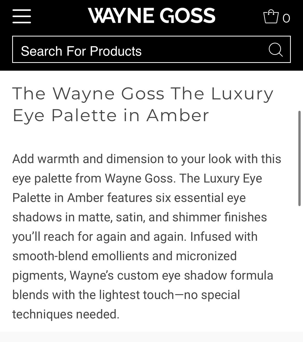 Make-up: Wayne Goss Eyeshadow Palette, Neu&ungebraucht,LP CHF54.90 – Neu und originalverpackt aus Zürich von deruja 6